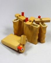 3'' Natural Hand Grip Dougout With Cigarette
