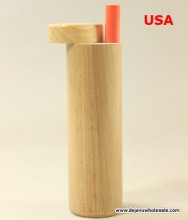 4" Round Wood Dugout (L)