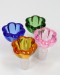 Flower Shaped Glass Bong Bowl (14mm Male)