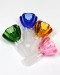 Flower Shaped Glass Bong Bowl (14mm Male)