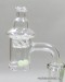 Quartz Banger with Spinner Carb Cap And Terp Pearls (14mm male)