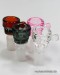 2.5'' Color Tube Thick Glass Bowl (14mm)