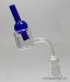 Quartz Thermal Banger + Bubbler Clear Carb Cap 14mm Wax Bowl (Female)