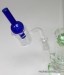 Quartz Thermal Banger + Bubbler Clear Carb Cap 14mm Wax Bowl (Female)