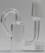 Diamond Knot Loop Quartz Banger with Carb Cap (19mm Male)
