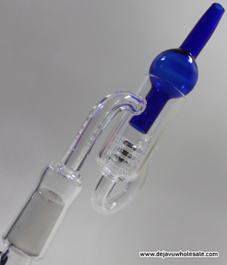 Diamond Knot Loop Quartz Banger with Carb Cap (14mm Female)
