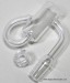 Diamond Knot Loop Quartz Banger with Carb Cap (14mm Male)