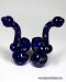 6.5'' - 7'' Blue Color Tube Medium Bubbler