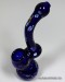 6.5'' - 7'' Blue Color Tube Medium Bubbler