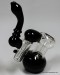 7'' Kangaroo Shape Double Chamber Bubbler