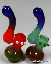 5.25'' Mix Color Frit  Bubbler