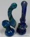 6'' Medium Bubbler With Frit Color Art