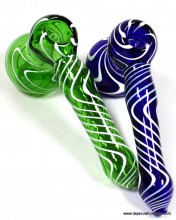 6.5'' Color Tube Glass Hammer Bubbler
