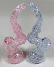 7'' Tall Pink And Purple Air Bubbles  Water Bubbler 