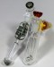 7.5'' 6 Arms Tree Perc With Freezable Coil Hammer Bubbler