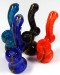 5.25'' Rasta Line Mix Color Frit Bubbler