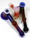 7'' Hammer Head Color Zig Zag Bubbler