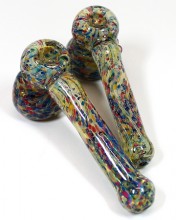 6.5'' Milky Bar Hammer Bubbler