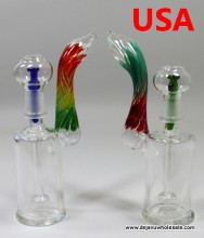 7" Rasta Dome & Nail Bubbler (14mm)