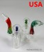 7" Rasta Dome & Nail Bubbler (14mm)