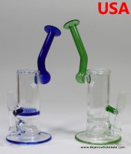 7.25" Honeycomb Bubbler with 14mm Dome & Nail