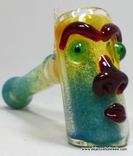 5" Ugly Face Hammer Bubbler