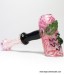 7.5" Large Hammer Bubbler with Leaf and Spider on Head