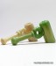 5.75" Color Tube Glass Donut Hammer Bubbler