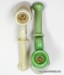 5.75" Color Tube Glass Donut Hammer Bubbler