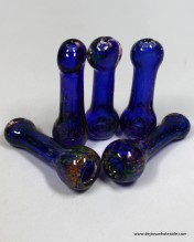 3.5'' Air Pocket Double Glass Chillum