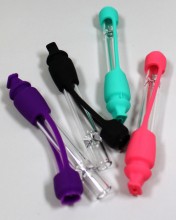 OG Glass Chillum With Silicone Cover