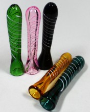 3.5'' Color Tube  With White Color Rotted Chillum