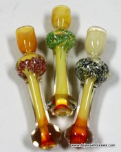 4'' Gold With Silver Fumed One Hitter