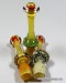 4'' Gold With Silver Fumed One Hitter