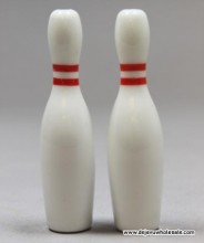 2.5" Bowling Pin Ceramic Chillum