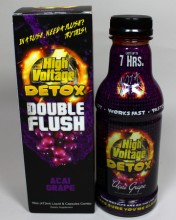 Double Flush High Voltage Detox (Acai Grape 16oz)