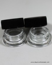 7ml Child Resistant Clear Glass Jar Container