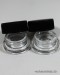 7ml Child Resistant Clear Glass Jar Container
