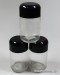 120 ml Clear Glass Jar, Plastic Top