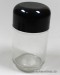 120 ml Clear Glass Jar, Plastic Top
