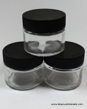 60 ml Child Resistant Clear Jar Container
