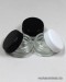 10 ml Clear Glass With Plastic Top Container