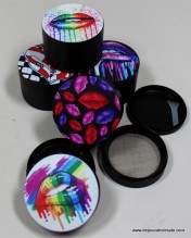 50mm Color Printed Top Part Grinder (4 Part)