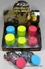 50mm High Med Fashion Solid Color Grinder 4 Part