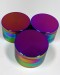 75mm High Quality Rainbow Color Grinder(4 part) 