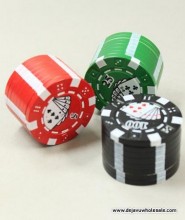 Metal Poker Chip Grinder (40mm - 3 Parts)