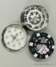 Metal Poker Chip Grinder (40mm - 3 Parts)