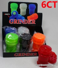 3.75" Plastic Grinder & Can- 6ct