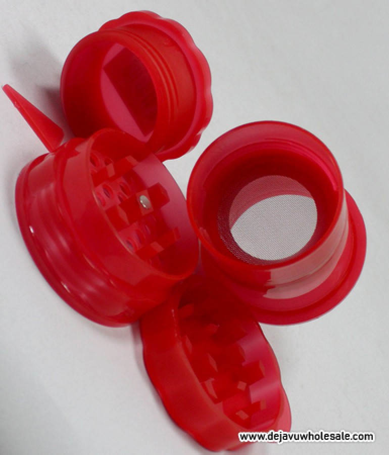 3.75" Plastic Grinder & Can 6ct