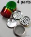 62mm Rasta Aluminum Grinder (4 Parts)